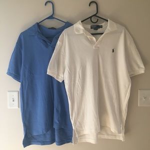 Polo short sleeve button up